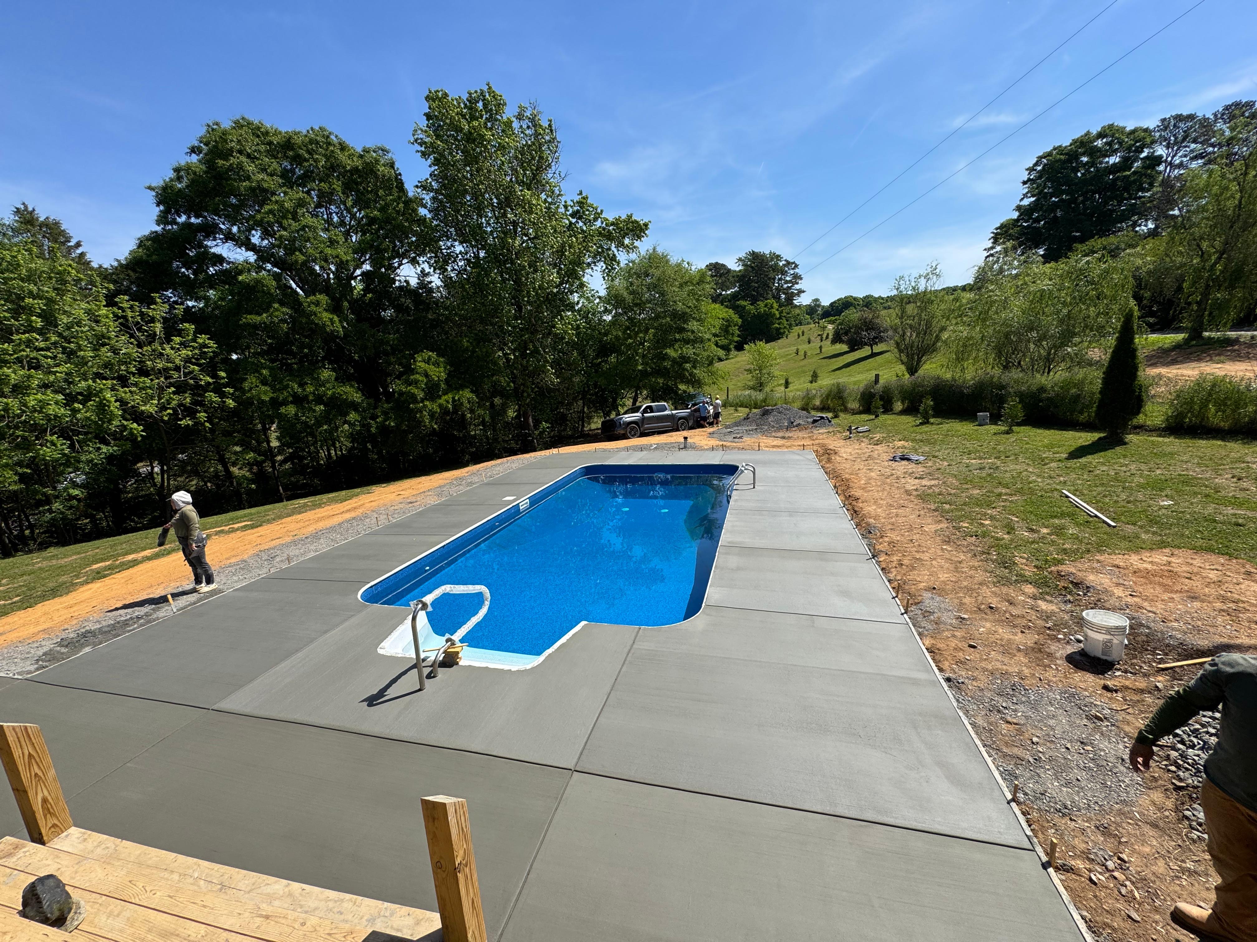 Concrete Patio Project